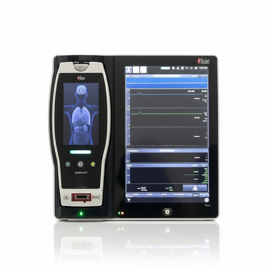 Masimo RDS7A Root Monitor with Masimo Radical 7 Pulse Oximeter w/ finger sensor