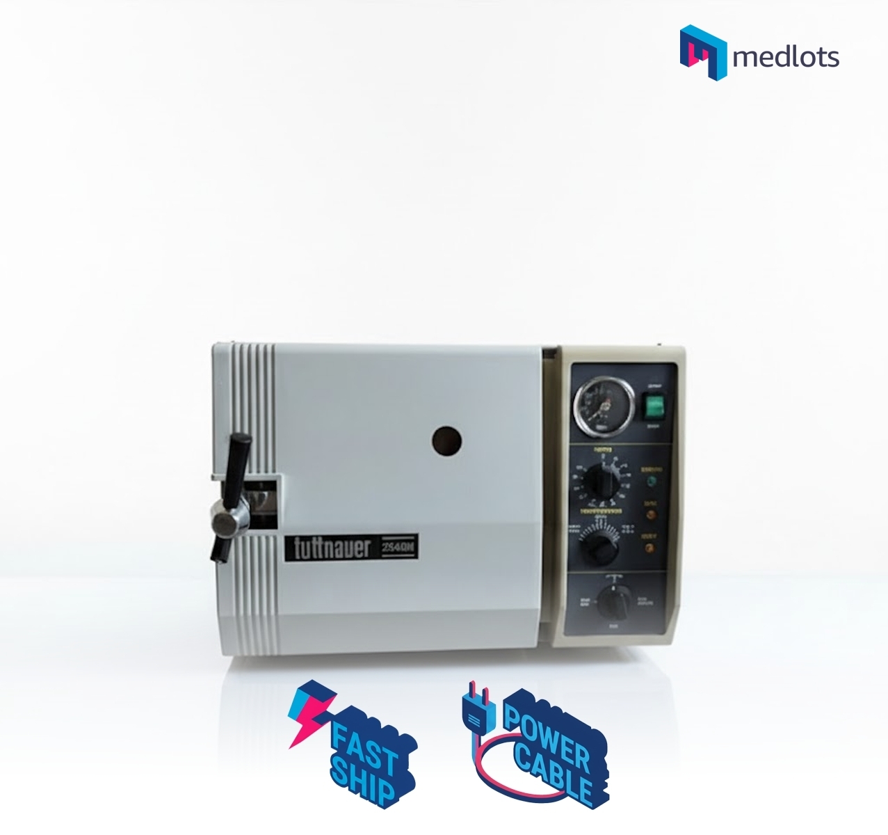 Tuttnauer 2540M Autoclave Sterilizer With Power Cord FOR PARTS