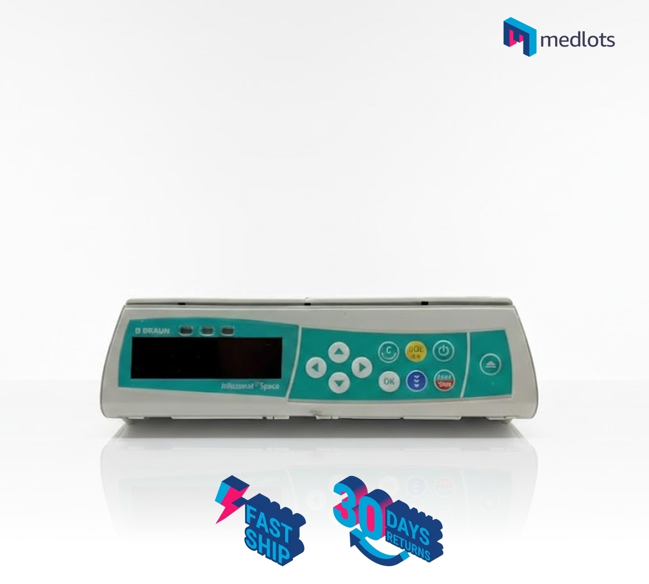 B Braun Infusomat Space Infusion Pump 8713051U UNTESTED