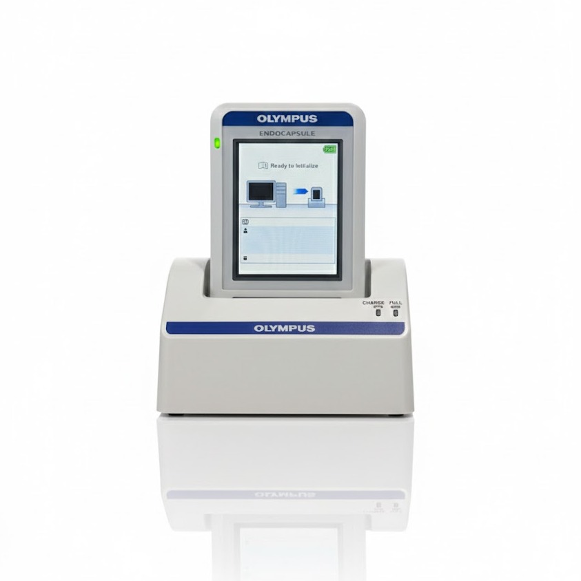 Olympus RE-10 Endocapsule Recorder Endoscopy w/ Cradle MAJ-2032 NO ADAPTER