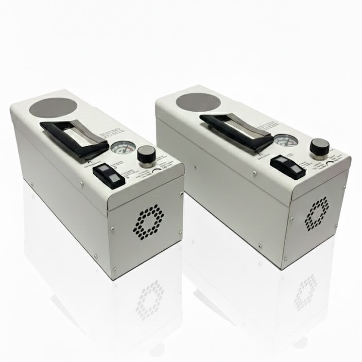 LOT OF 2 Sscor S-SCORT DUET 2014A Aspirator Vacuum Suction ARMSTRONG MEDICAL [USED]