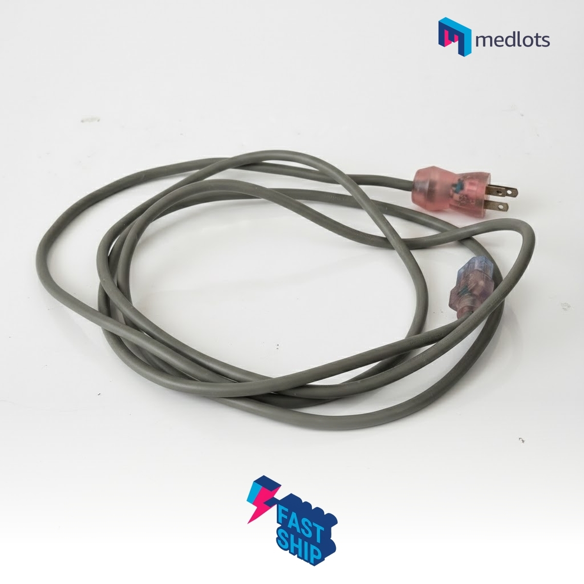 [USED] ALARIS 8000/8015 HOSPITAL GRADE ORIGINAL POWER CORD 3.0M / 10FT HEAVY