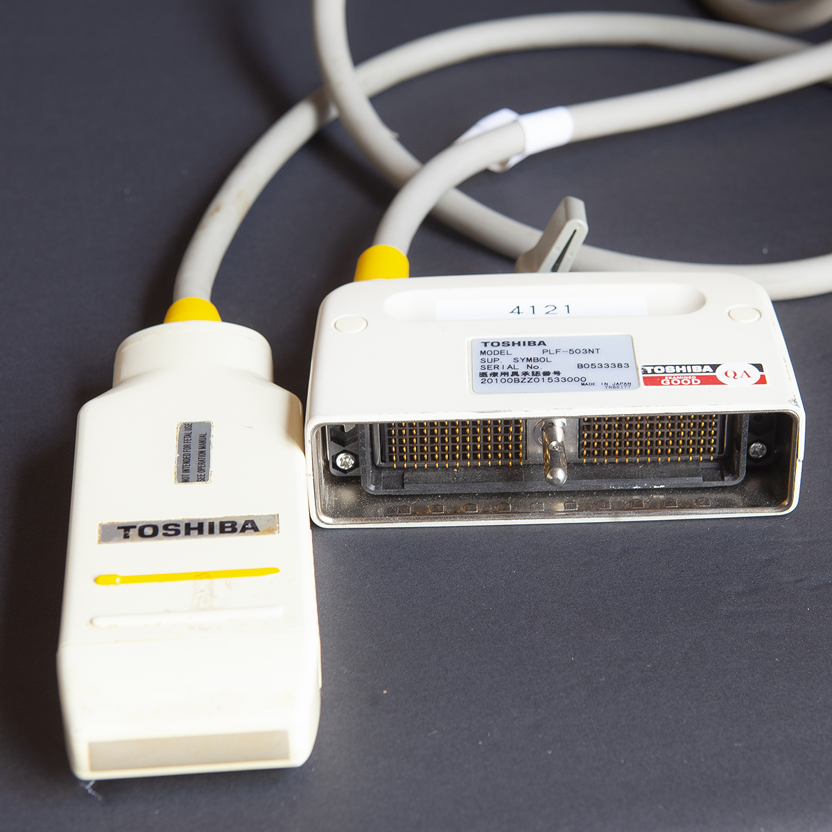 [USED] Toshiba PLF-503NT Vascular Linear Ultrasound Transducer Probe