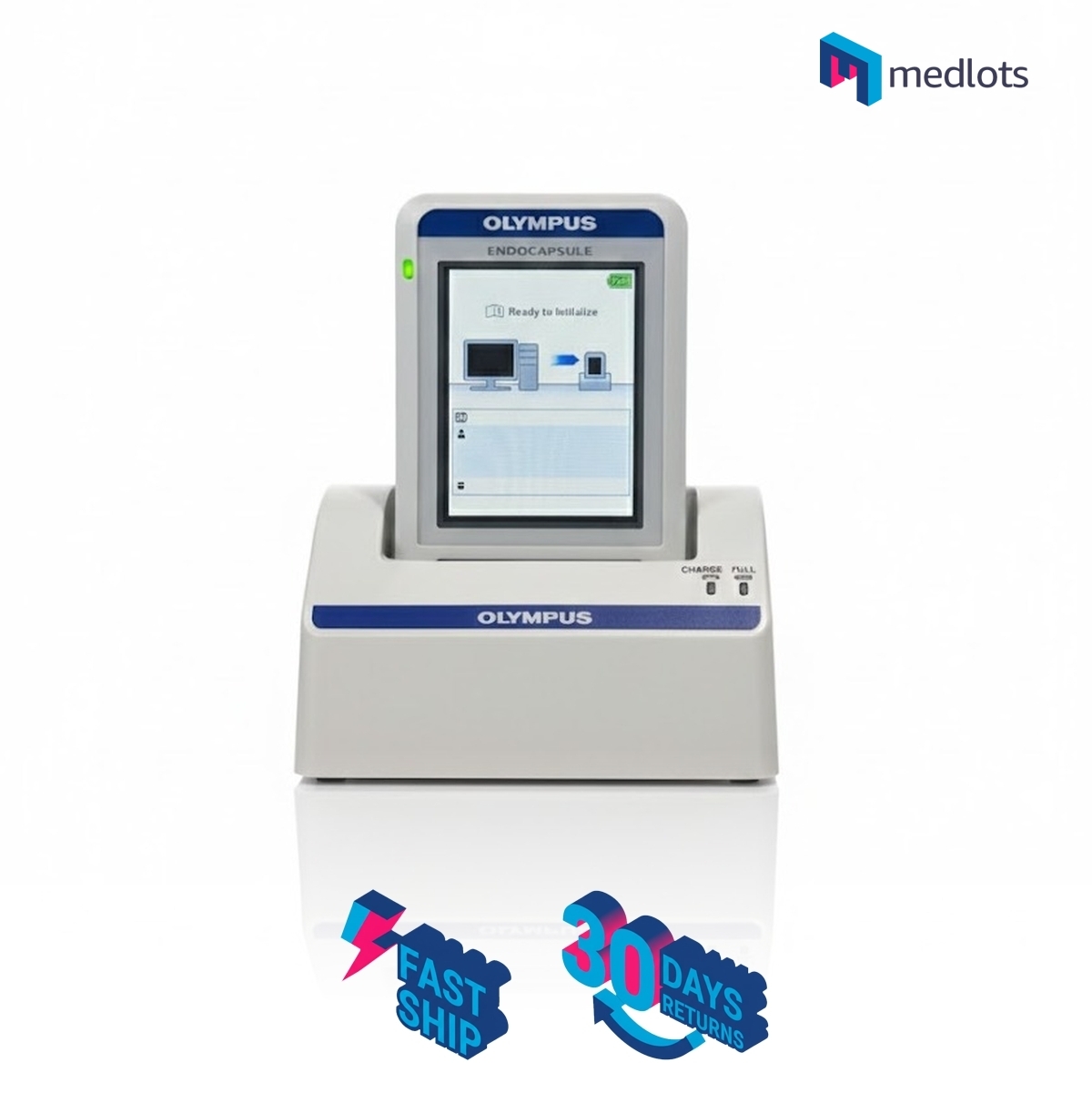 [USED] Olympus RE-10 Endocapsule Recorder Endoscopy w/ Cradle MAJ-2032 NO ADAPTER