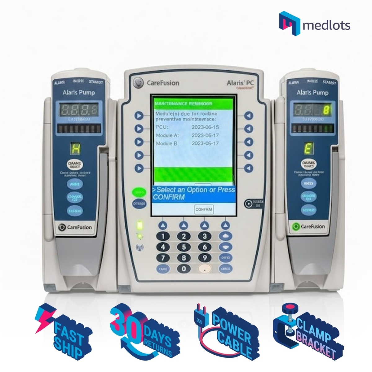 [USED] ALARIS PC 8015 with modules