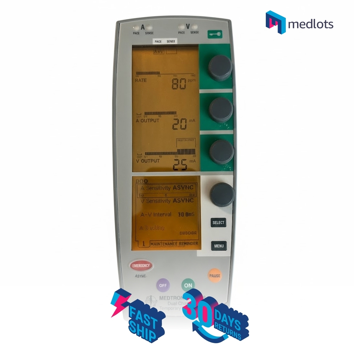 [USED] Medtronic 5388 Patient Monitor Dual Chamber