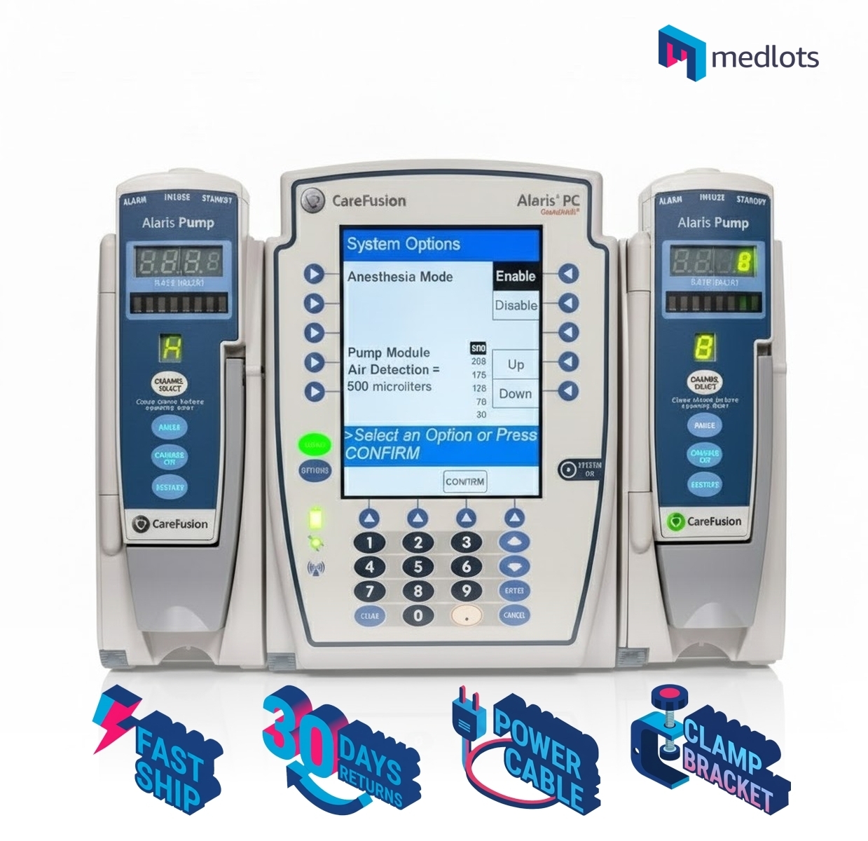 [USED] ALARIS PC 8015 Maintained with 2 x 8100 modules