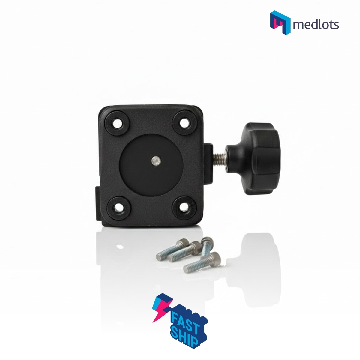 [USED] ORIGINAL CARE FUSION ALARIS PC 8015 IV POLE CLAMP WITH BRACKET AND SCREWS KIT