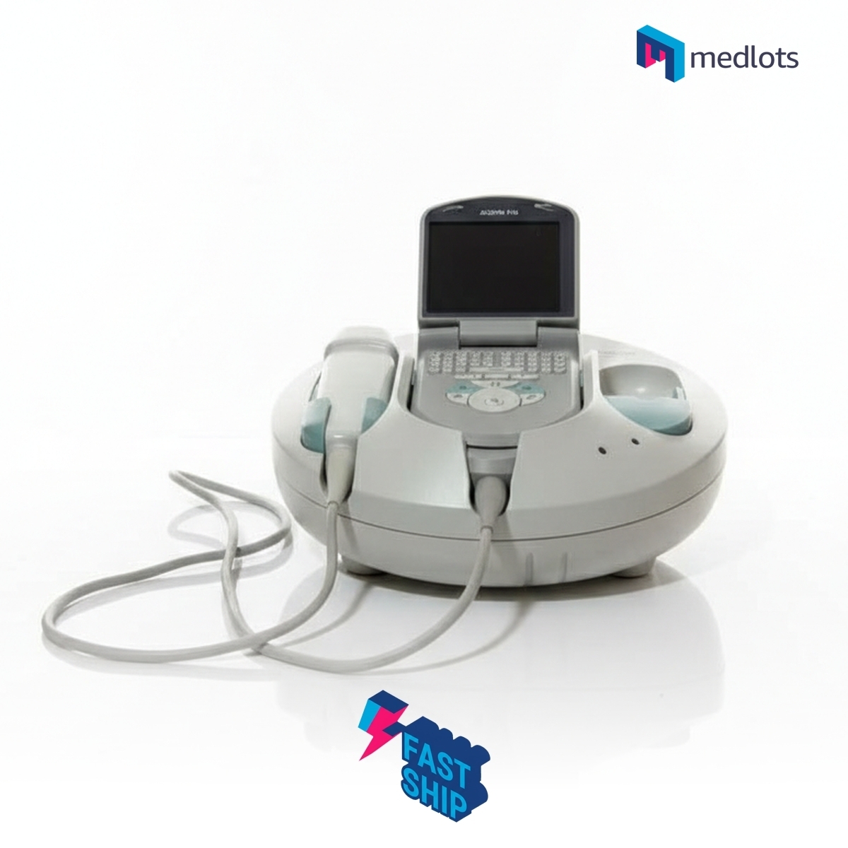 [PARTS] Siemens Acuson P10 Portable Ultrasound Machine With Probe