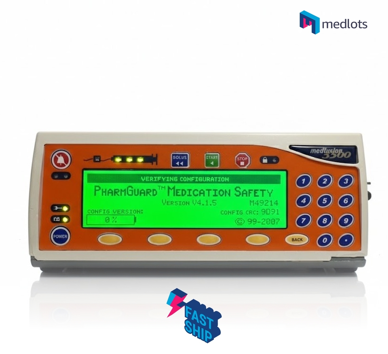 [PARTS] Smiths Medfusion 3500 ver 4.1.5 Infusion Pump
